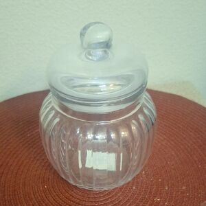 Clear Glass Jar with Lid